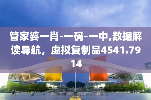 管家婆一肖-一碼-一中,數(shù)據(jù)解讀導(dǎo)航，虛擬復(fù)制品4541.7914