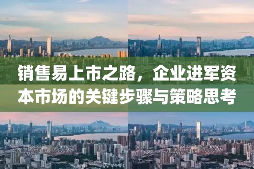銷售易上市之路，企業(yè)進(jìn)軍資本市場的關(guān)鍵步驟與策略思考