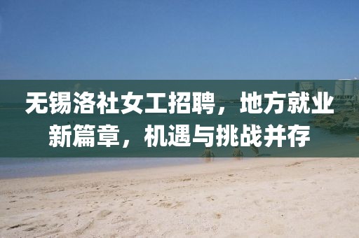 無(wú)錫洛社女工招聘，地方就業(yè)新篇章，機(jī)遇與挑戰(zhàn)并存