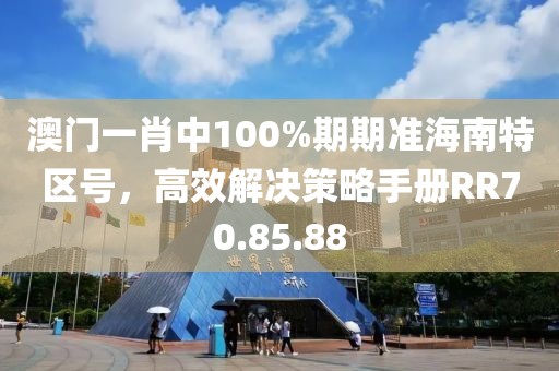 澳門(mén)一肖中100%期期準(zhǔn)海南特區(qū)號(hào)，高效解決策略手冊(cè)RR70.85.88