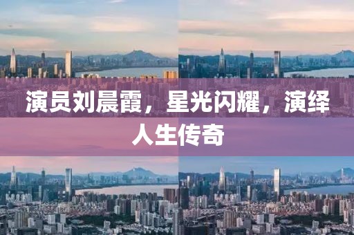 演員劉晨霞，星光閃耀，演繹人生傳奇